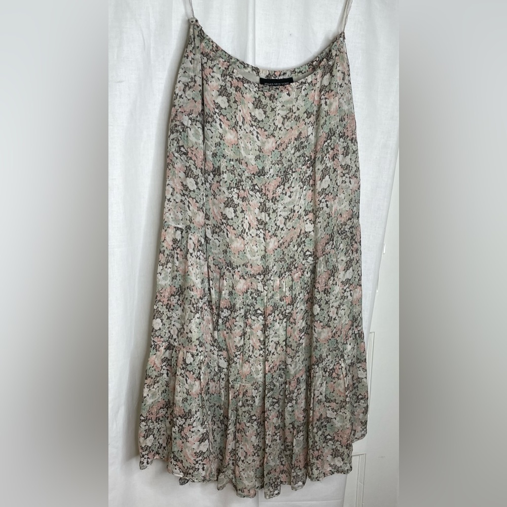 Boho 100% silk summer skirt